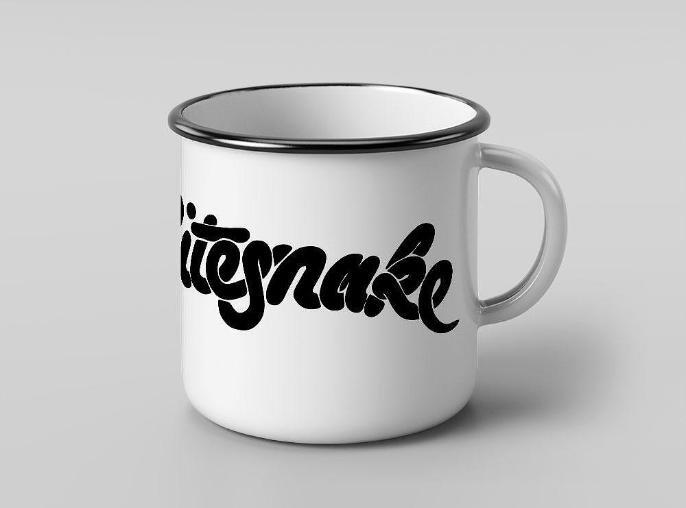 Metal Mug Whitesnake