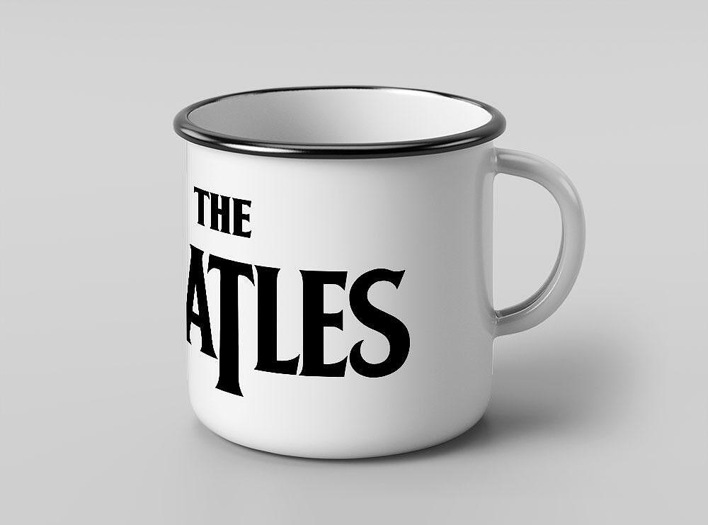 The Beatles Metal Mug