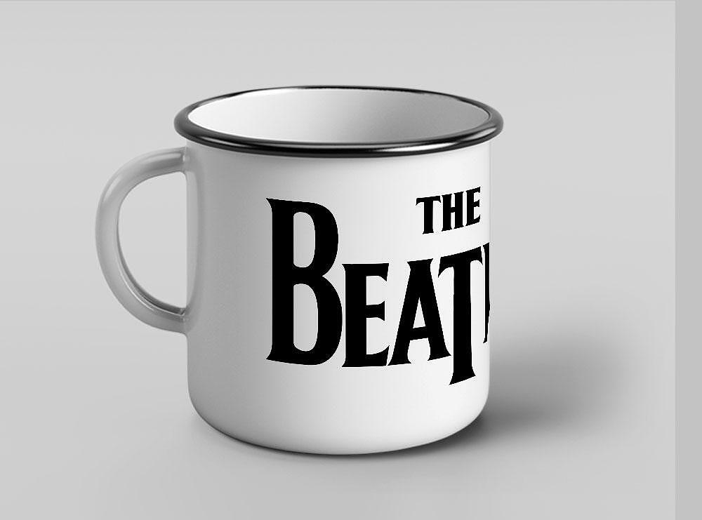 The Beatles Metal Mug
