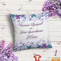 Perneță din satin "Plăcere violetă"