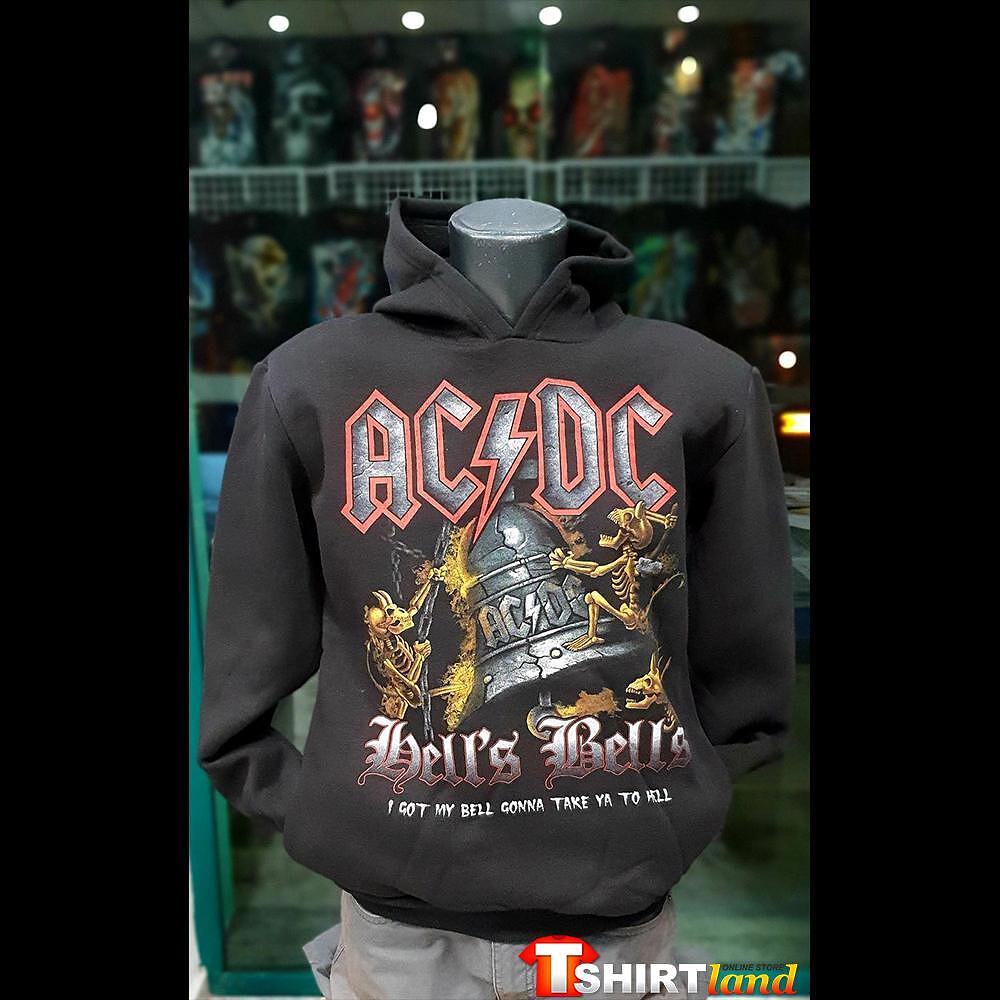 Суитчър AC/DC Черен