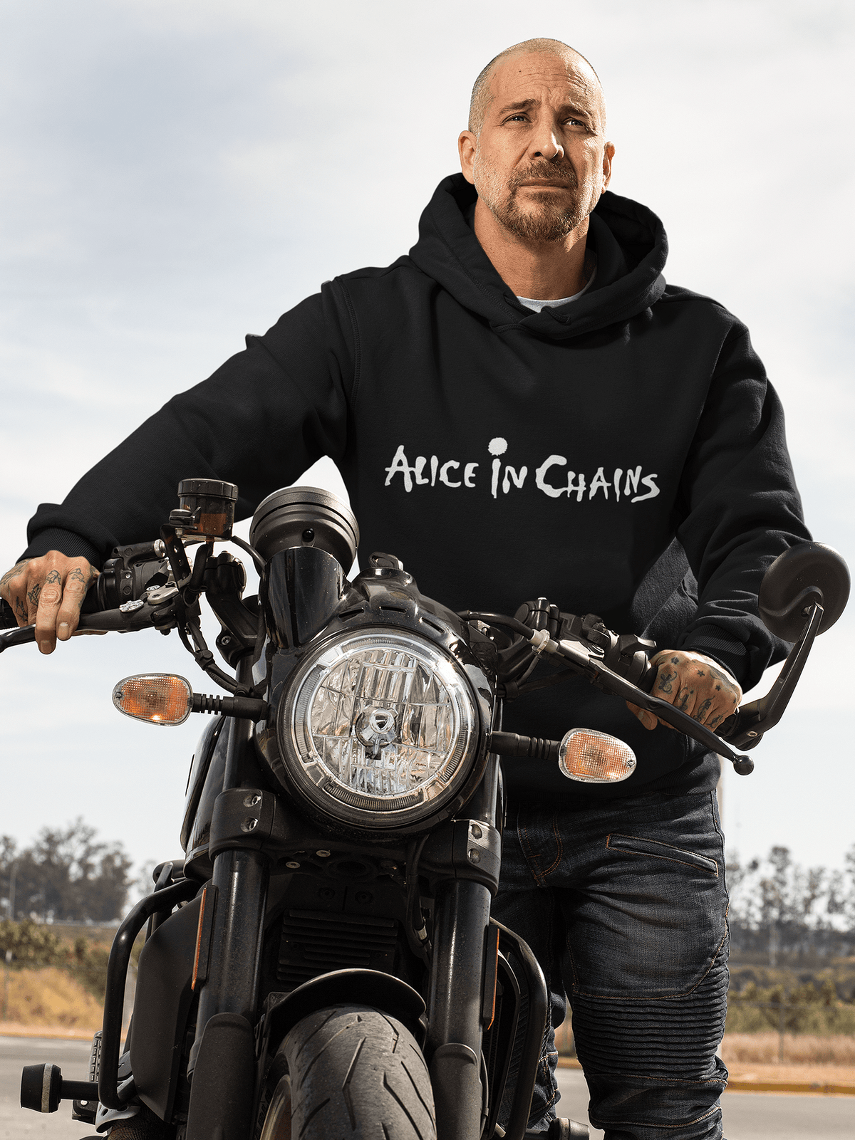 Alice In Chains Logo Hoodie