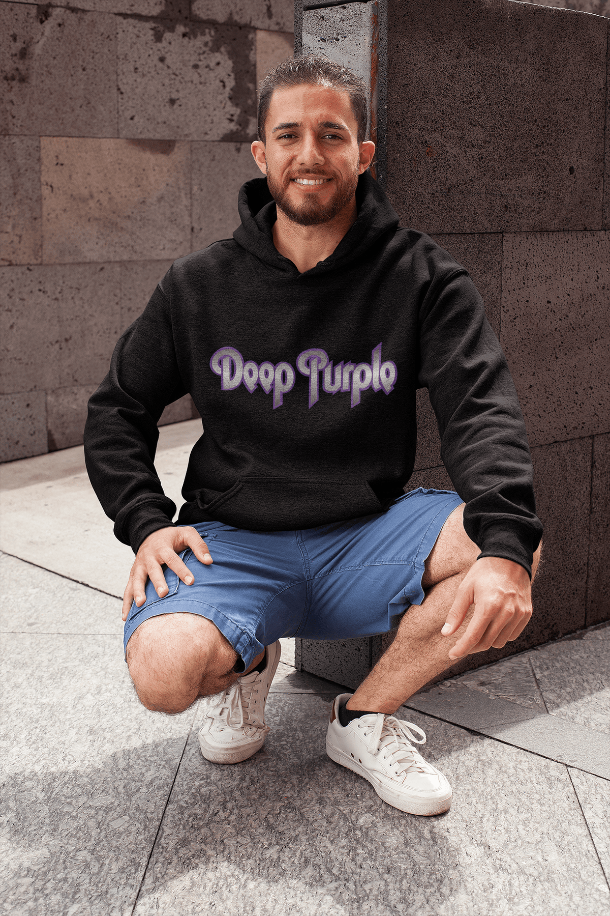 Deep Purple Logo Sweatshirt