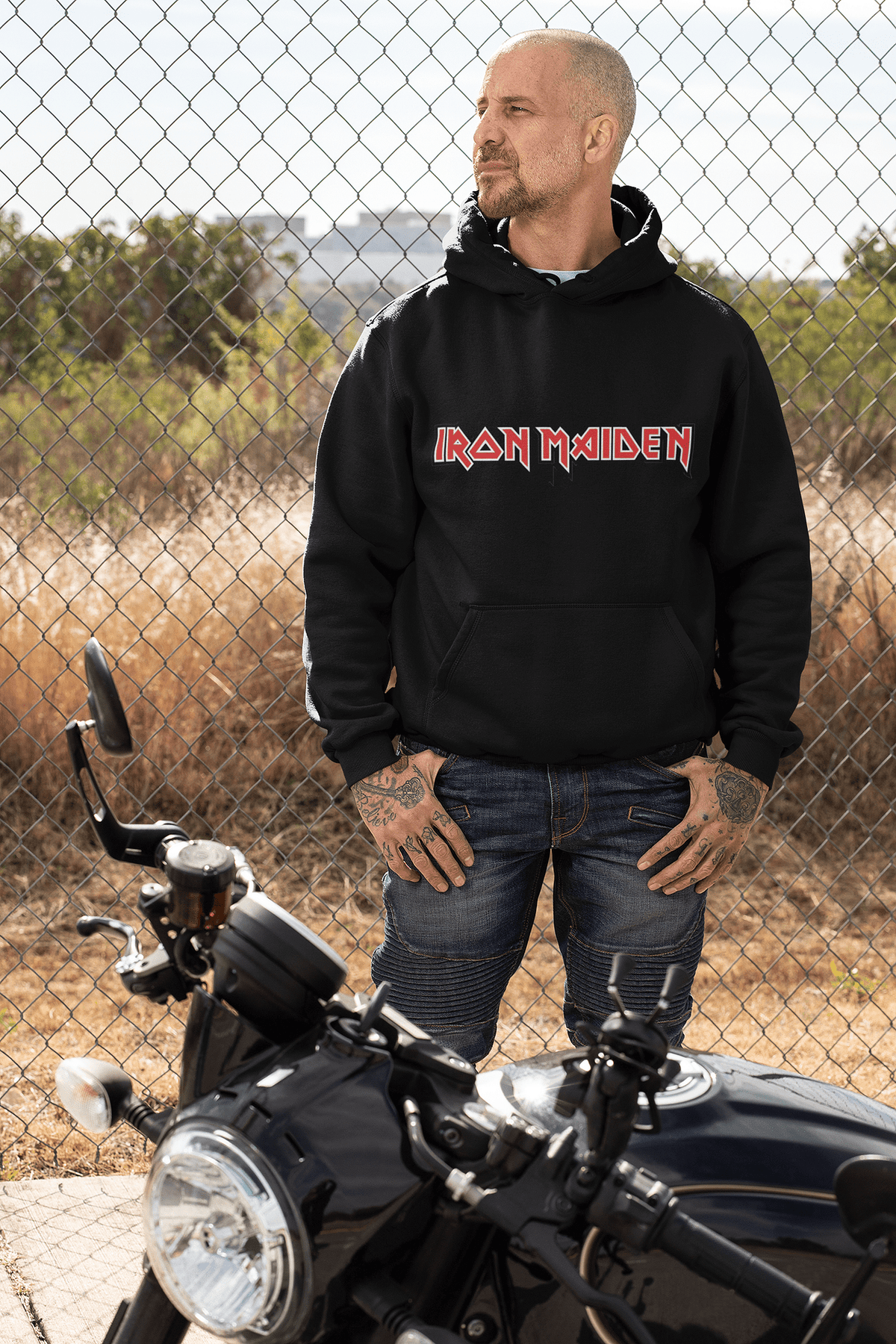 Hanorac Iron Maiden Logo