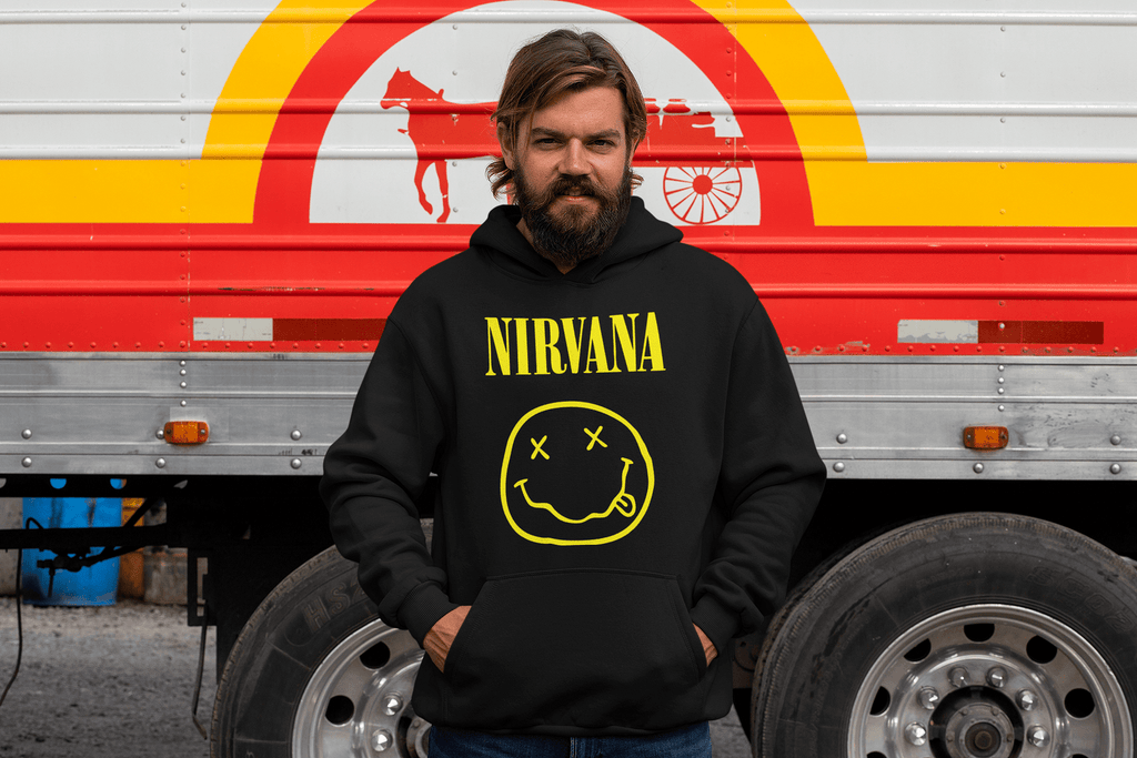 Sweatshirt Nirvana Smiley Logo