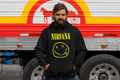 Sweatshirt Nirvana Smiley Logo