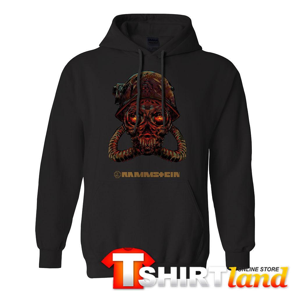 Rammstein Military Skull Hoodie