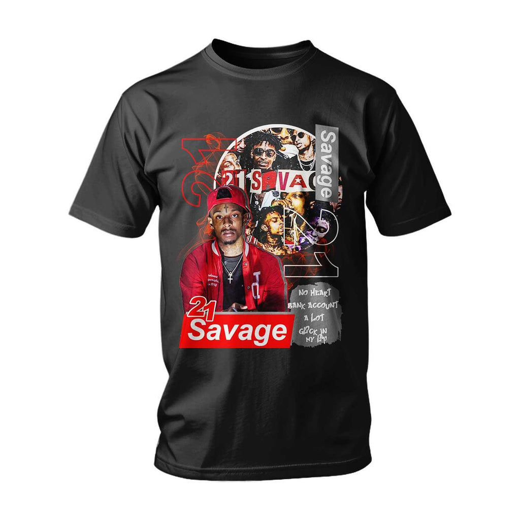 Tricou 21 Savage Bank Account Rich