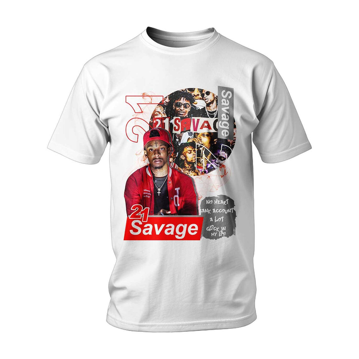 T-shirt 21 Savage Bank Account Rich