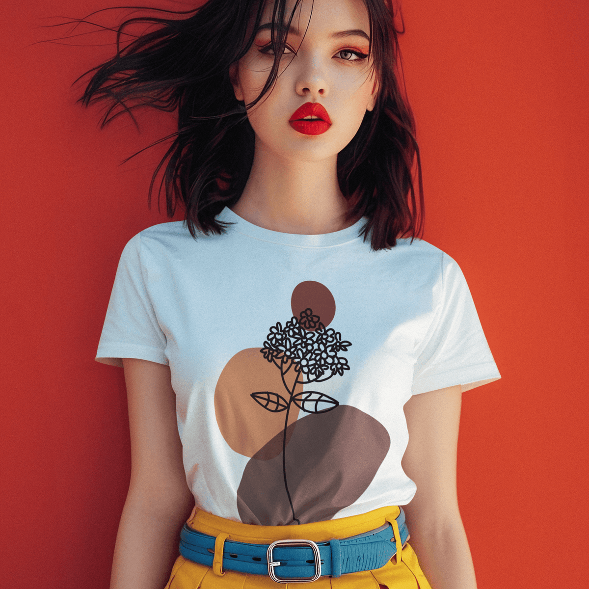 T-shirt Strong, gentle, unique
