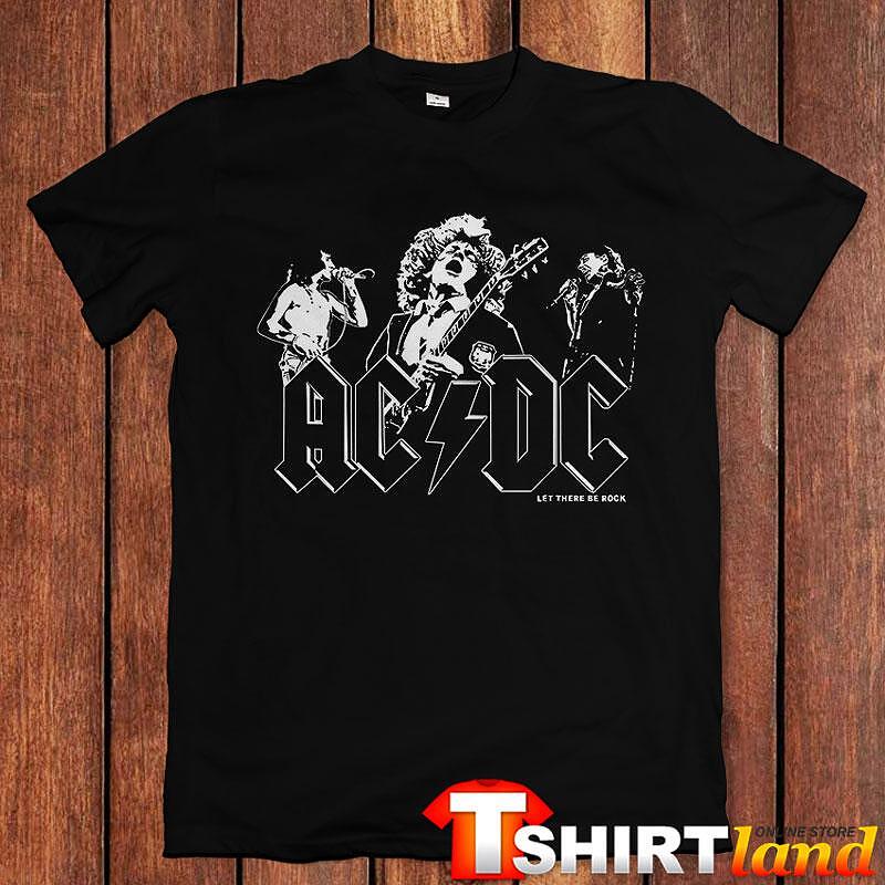 Тениска AC/DC - Let There Be Rock