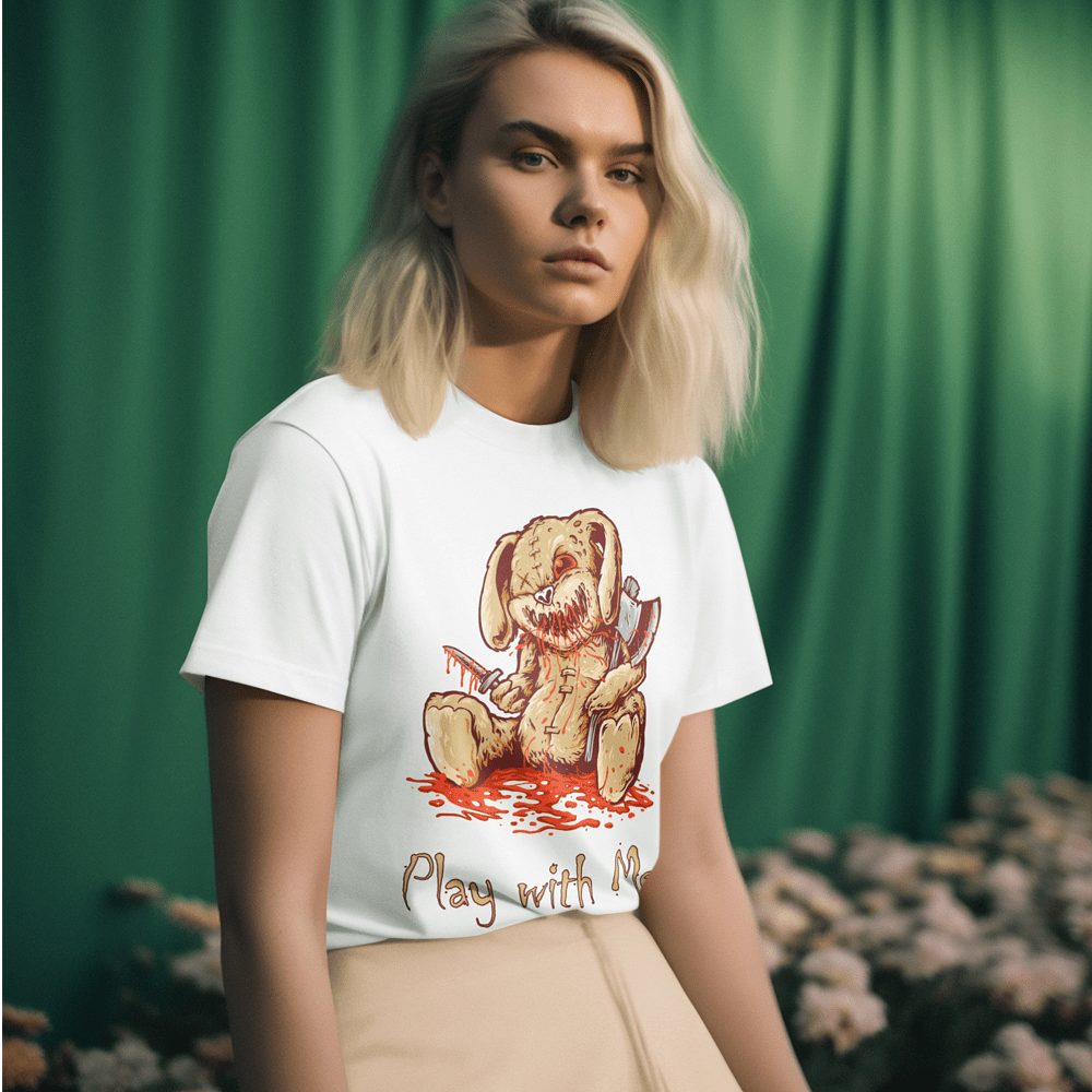 Тениска "Play Whit Us"