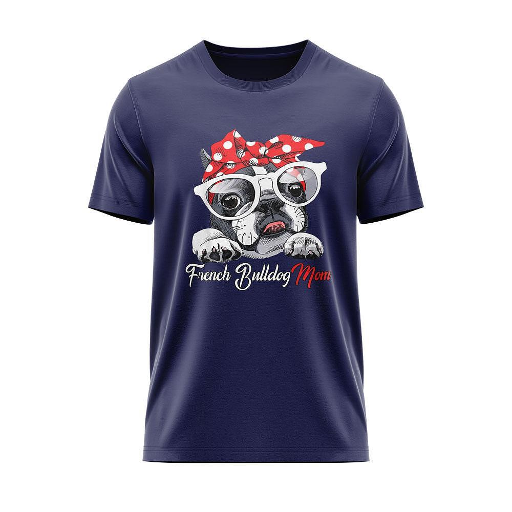Тениска "French Bulldog Мом" 3