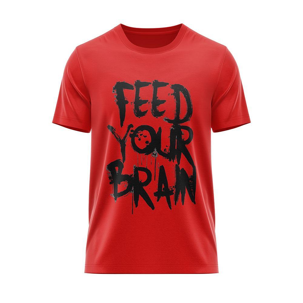 T-shirt "Feed Your Brain"