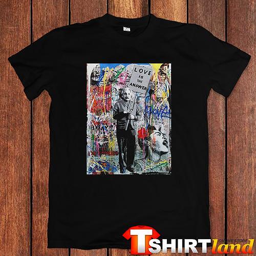 Tricou Einstein - Love is the answer