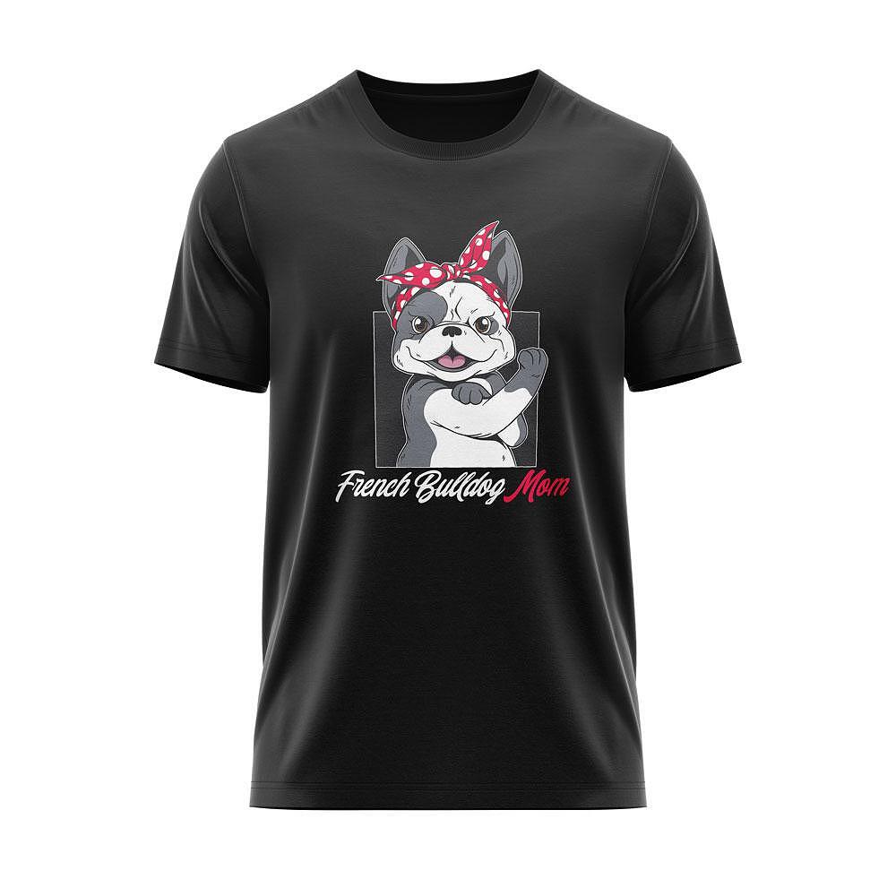 T-shirt "French Bulldog Mom"