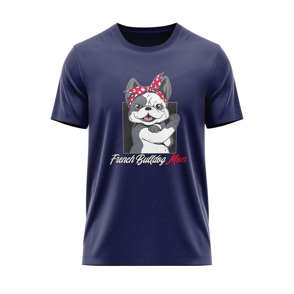 T-shirt "French Bulldog Mom"