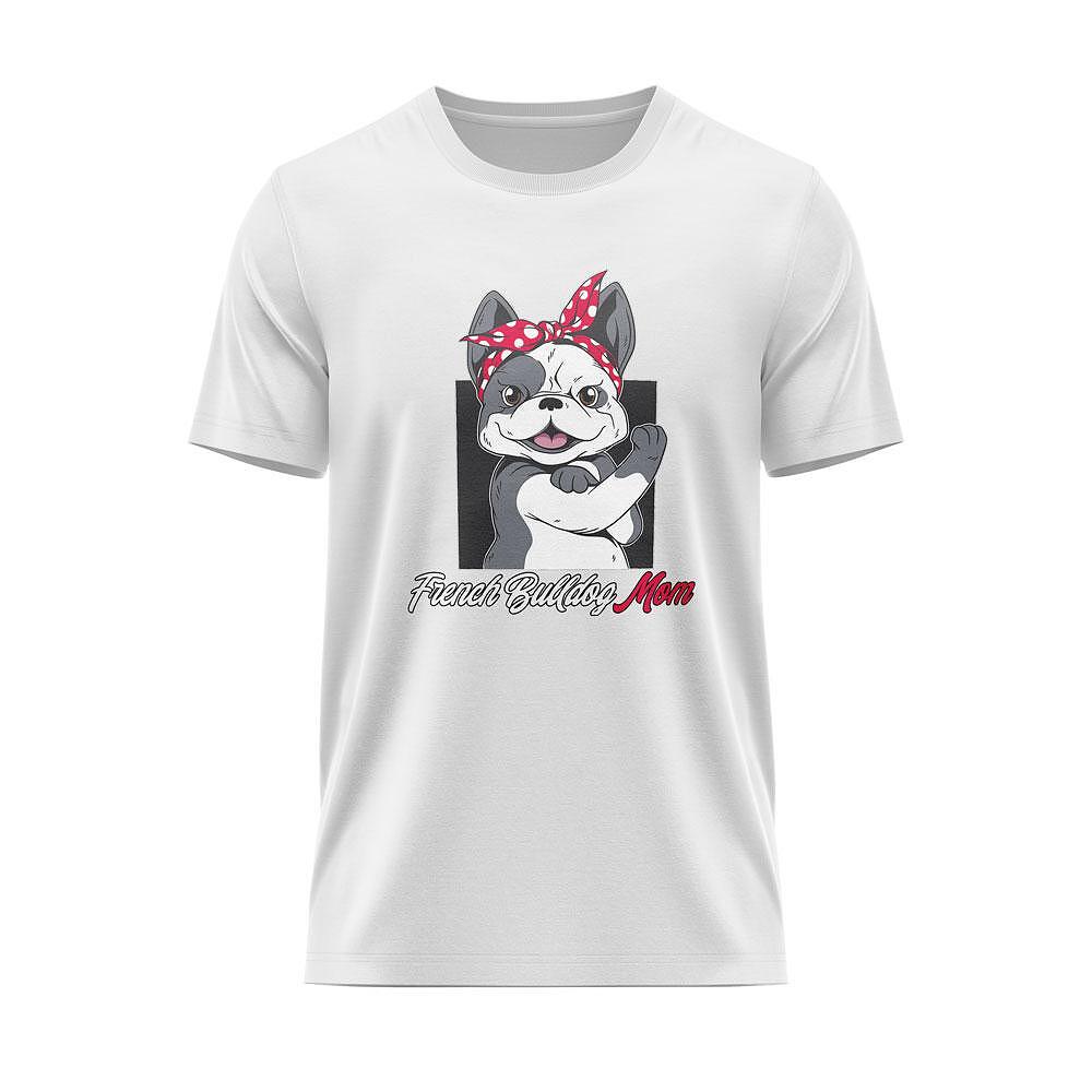 T-shirt "French Bulldog Mom"