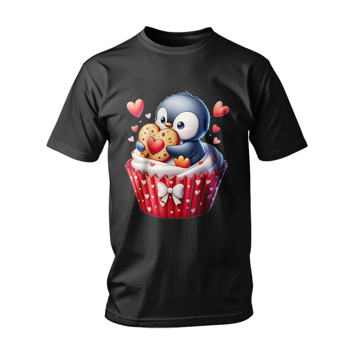 Tricou Inima mea pinguini pentru tine