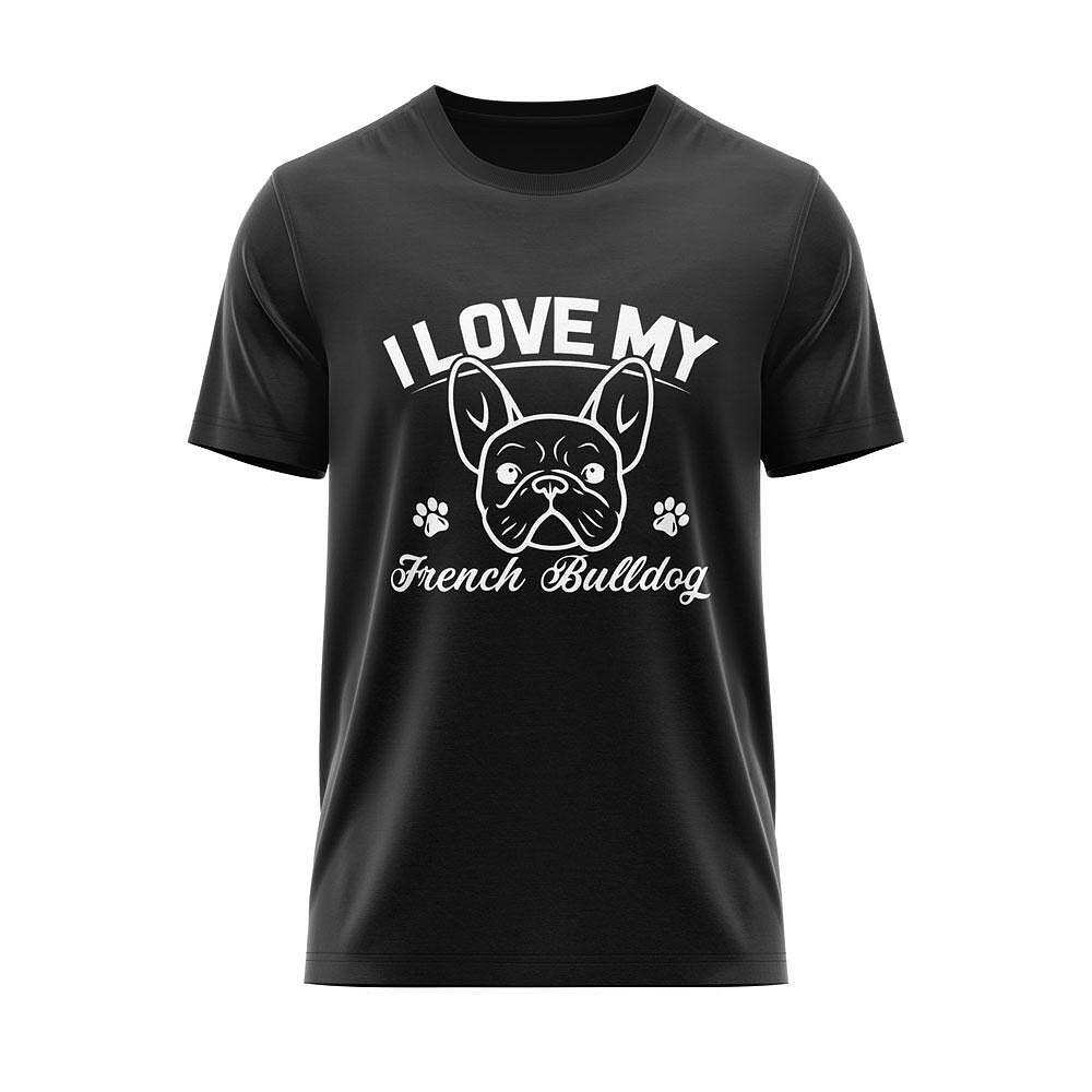 "I Love My French Bulldog" T-Shirt