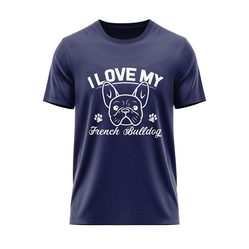 "I Love My French Bulldog" T-Shirt