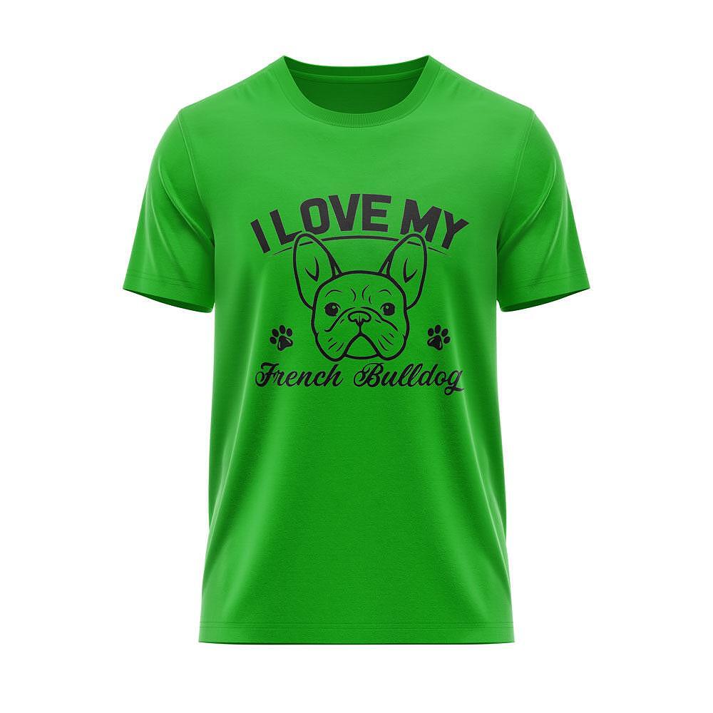 "I Love My French Bulldog" T-Shirt