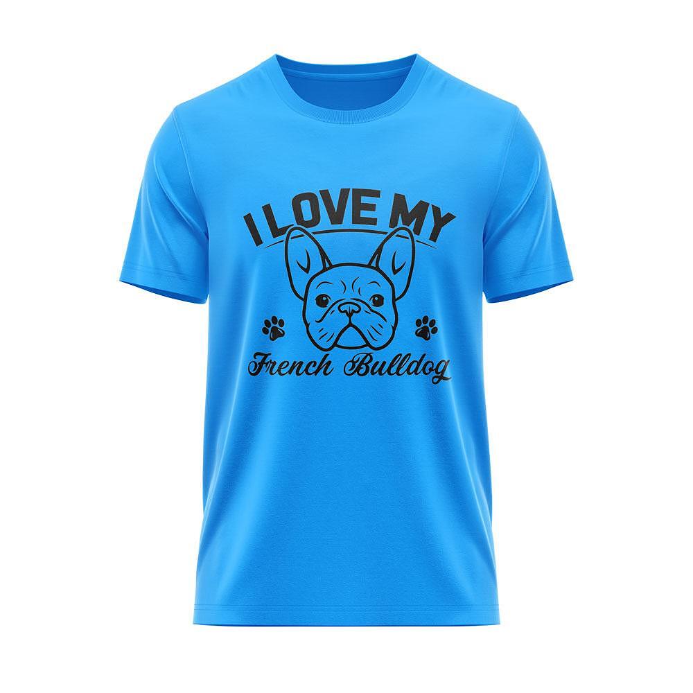"I Love My French Bulldog" T-Shirt