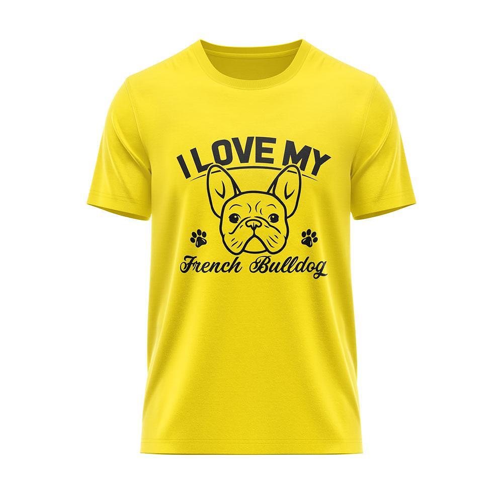 "I Love My French Bulldog" T-Shirt