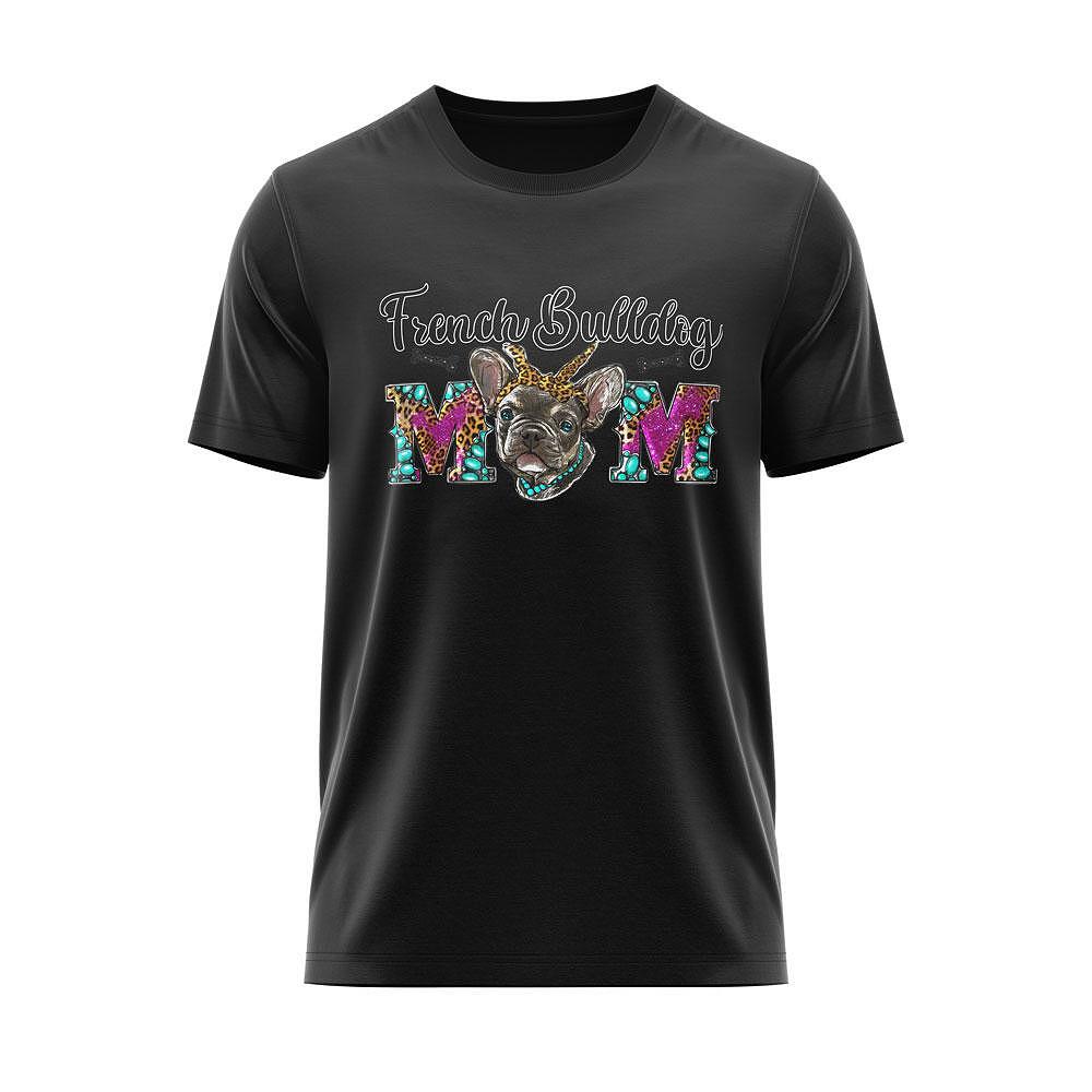 Тениска "French Bulldog Мом" 2