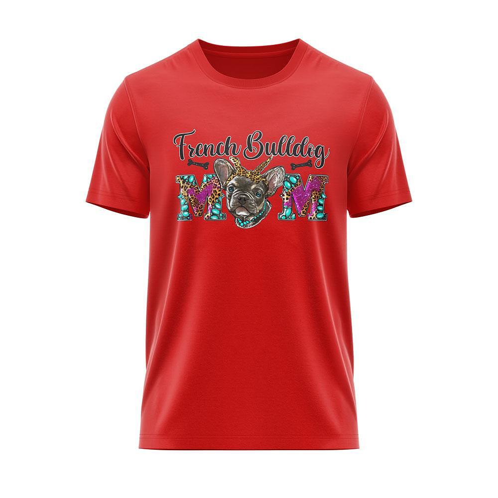 T-shirt "French Bulldog Mom" 2