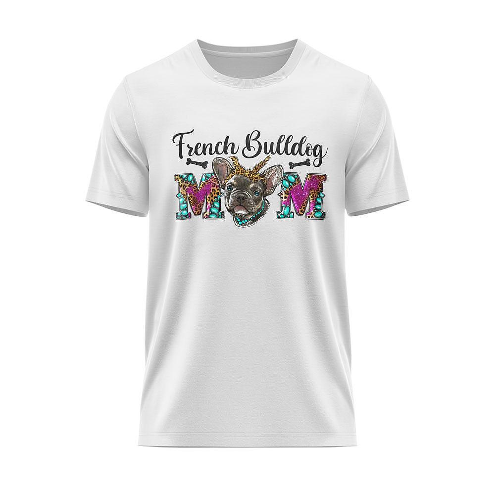 T-shirt "French Bulldog Mom" 2