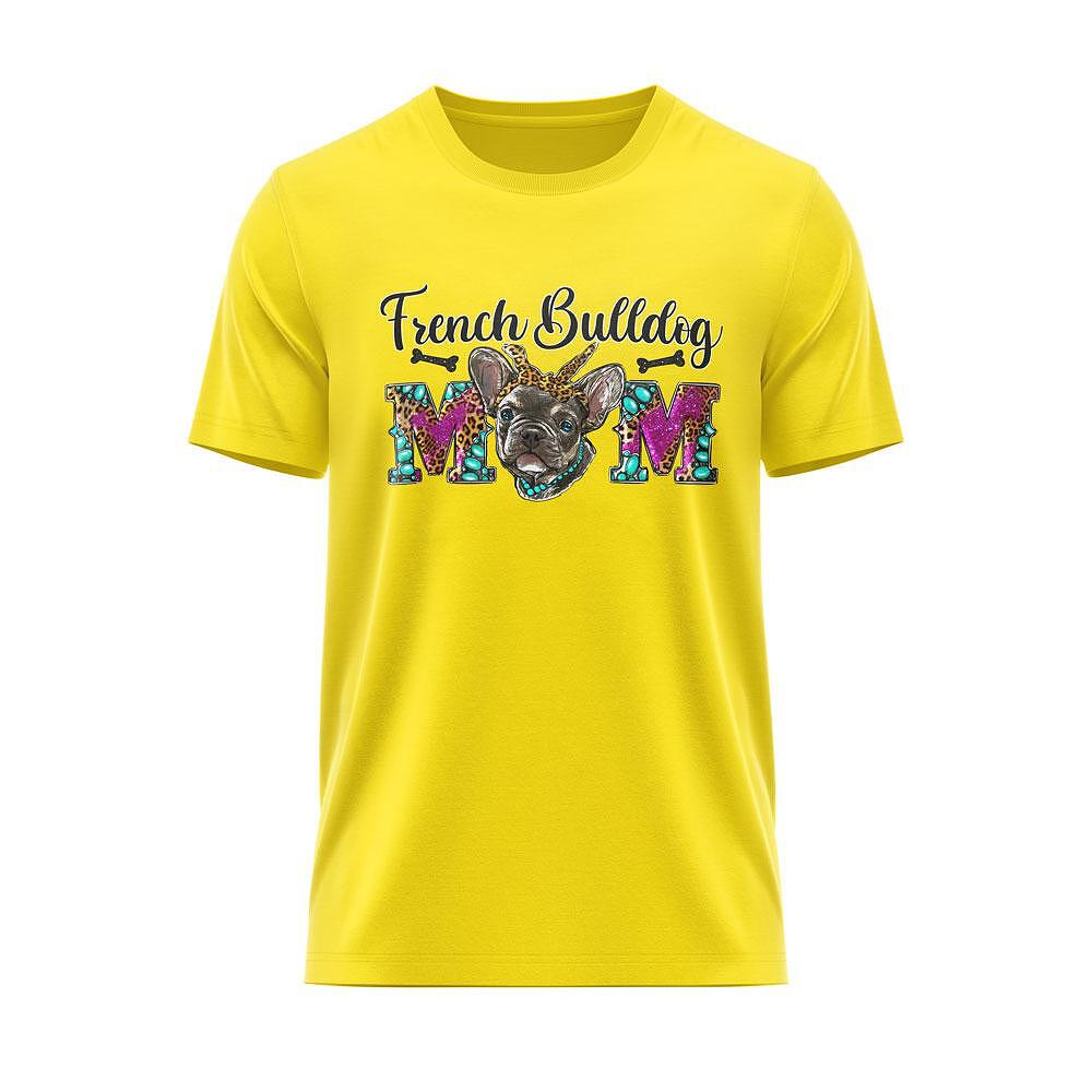 T-shirt "French Bulldog Mom" 2