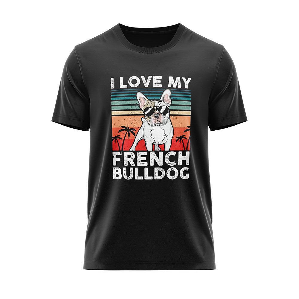 T-shirt "Love My French Bulldog" 2