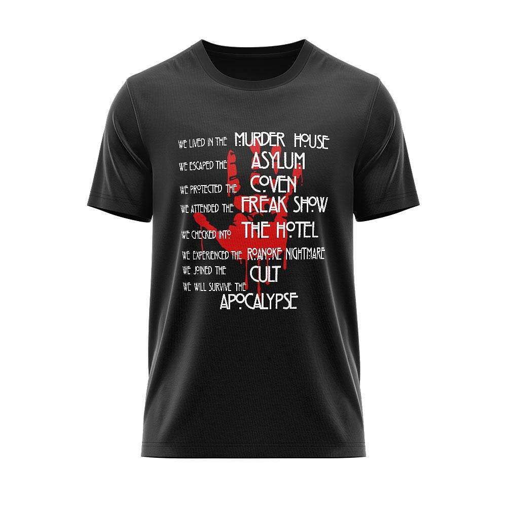 T-shirt American Horror Story AHS01- All Seasons