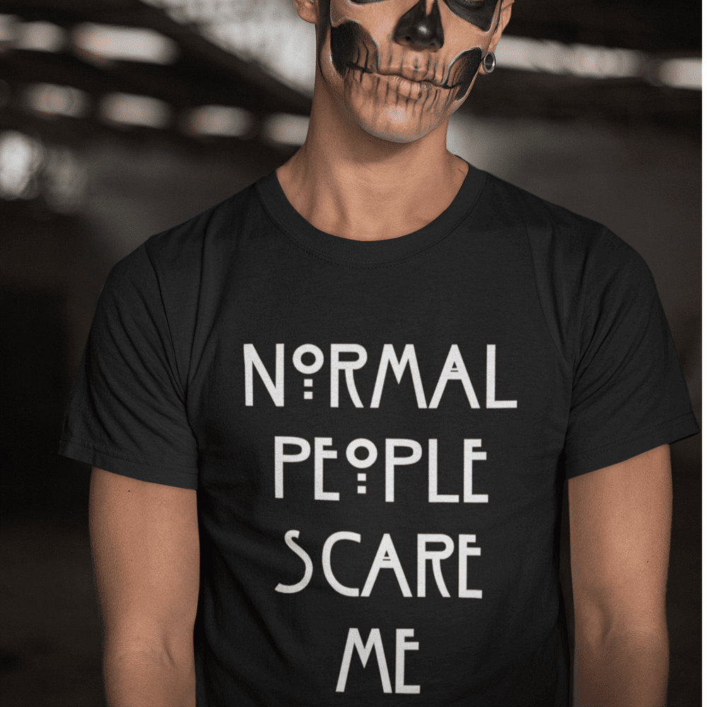 Тениска American Horror Story AHS19 Normal People Scare Me