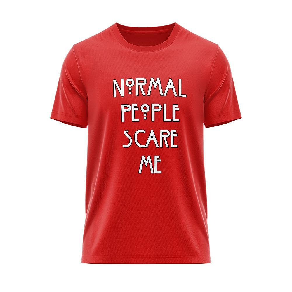 Тениска American Horror Story AHS19 Normal People Scare Me