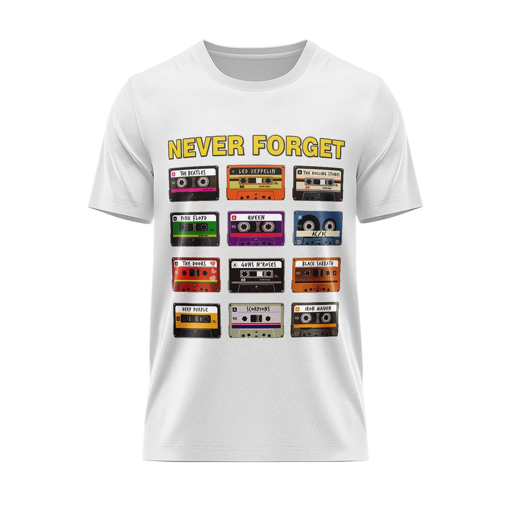 Tricou "Never Forget - Casetofoane"