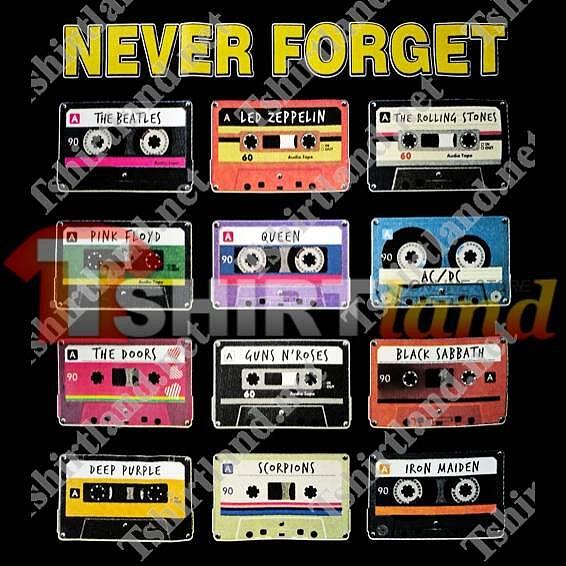 Tricou "Never Forget - Casetofoane"
