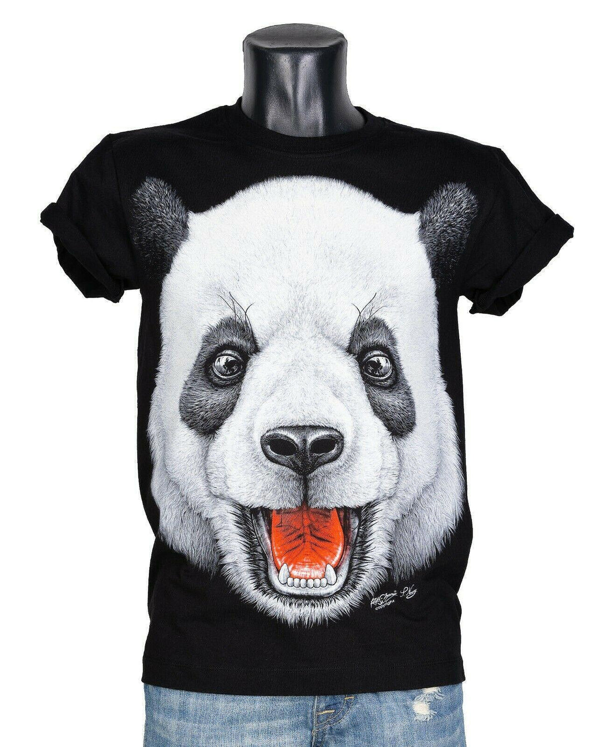 Tricou Angry Panda Big Head GR-703