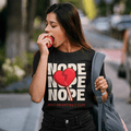 Anti-Valentine's Day T-shirt - NOPE NOPE NOPE