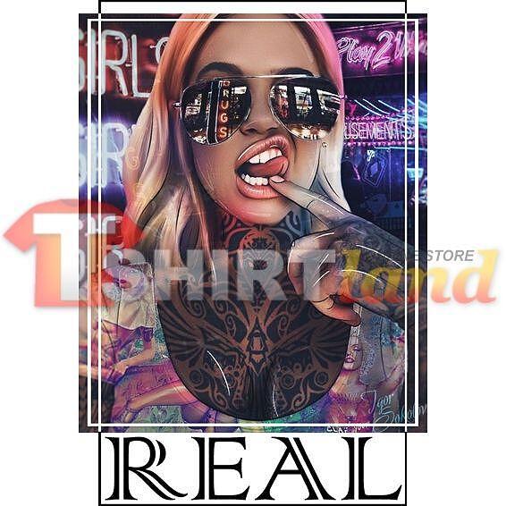 Tricou "REAL Girl" F96