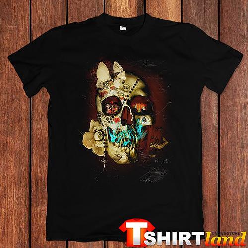 T-shirt "Art Face of Skull"