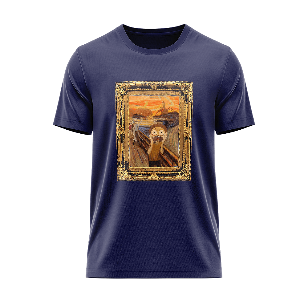 Rick And Morty T-shirt masterpiece