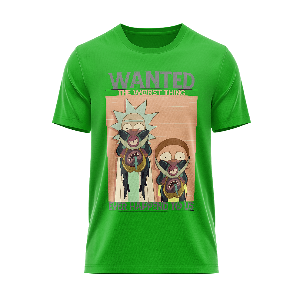 Tricou Rick și Morty Wanted