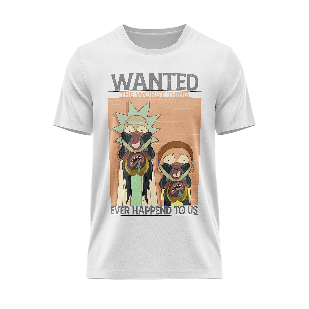 Tricou Rick și Morty Wanted