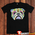 Тениска Art Dog Head Flowers
