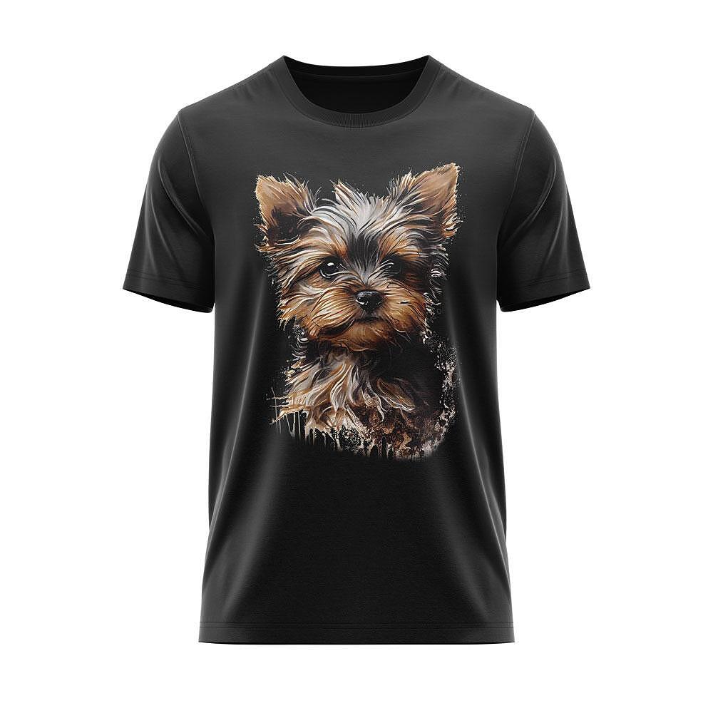 T-shirt Cute Yorkie