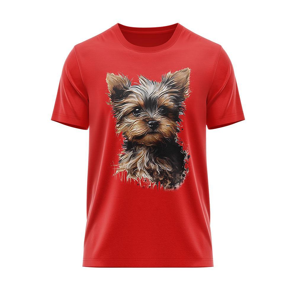 T-shirt Cute Yorkie