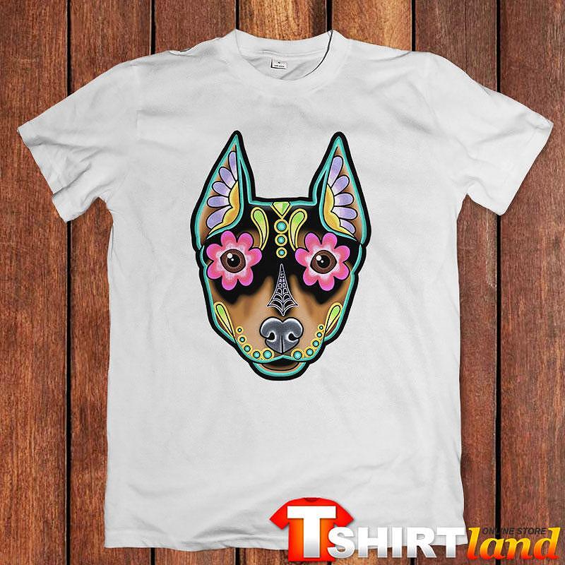 Тениска Chihuahua Skull Flowers