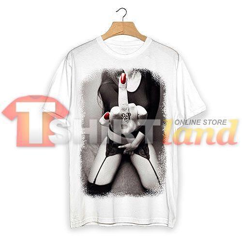 T-shirt "The Finger" F104